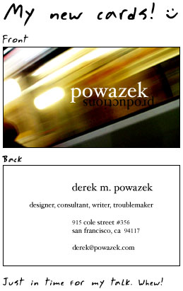 pow prod card