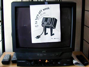 my tv, off